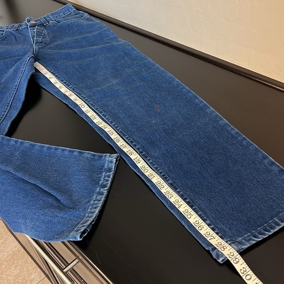 LEE true vintage Union Tag high rise mom jeans, exposed button fly, size 3 MED - Picture 7 of 12